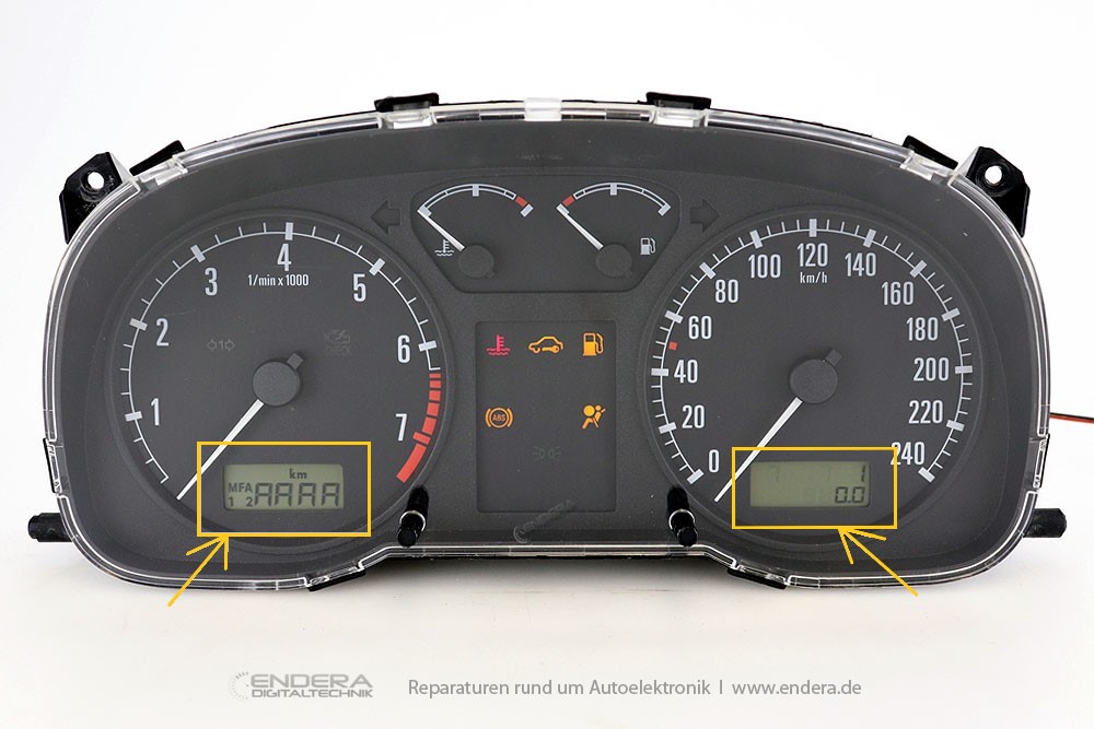 Displayfehler Reparatur Skoda Octavia 1U