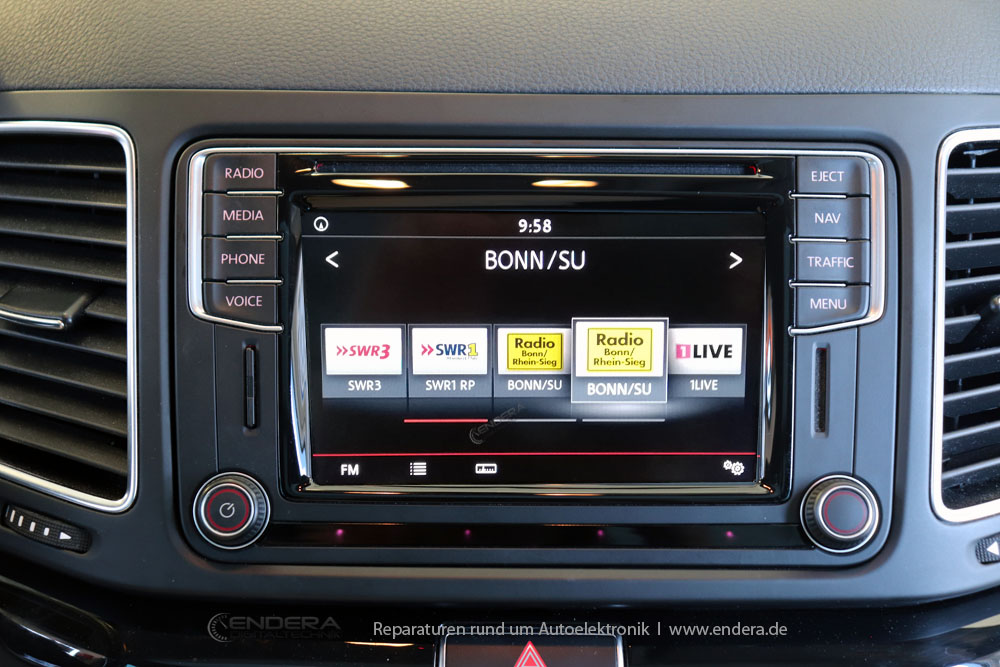 Discover Media Navigation Reparatur VW Amarok