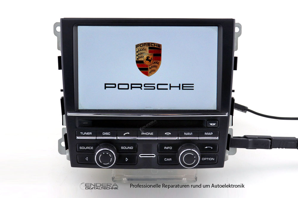 Navigation PCM 3.1 Reparatur Porsche Cayman 981