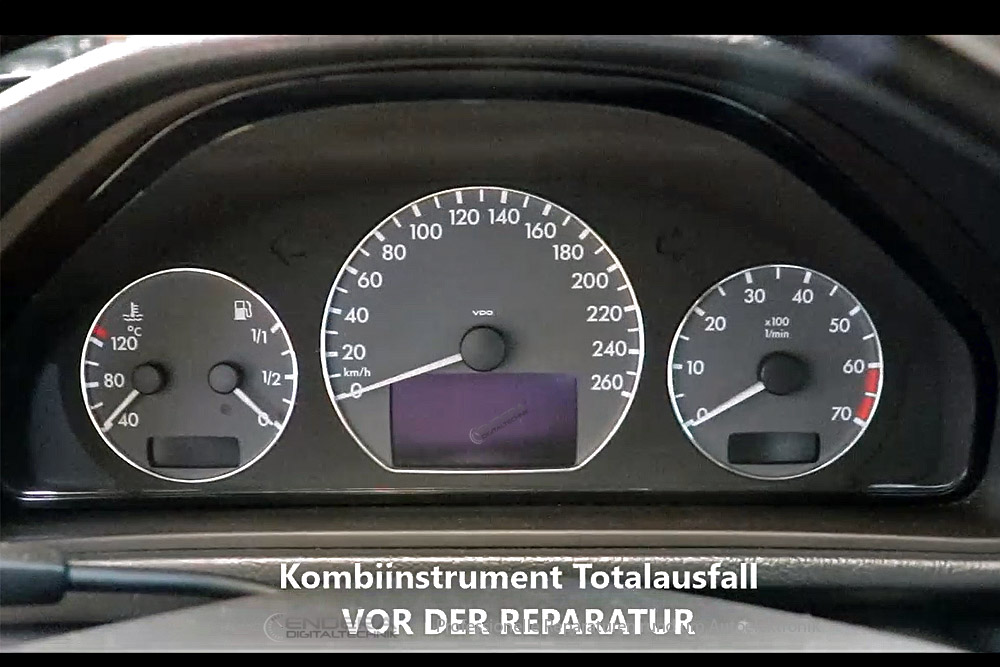 Totalausfall Reparatur Mercedes E W210