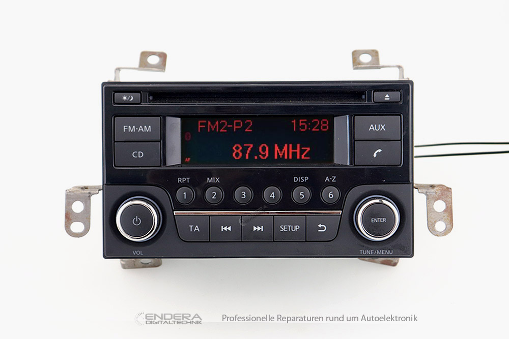 Radio Displayfehler Reparatur Nissan Qashqai