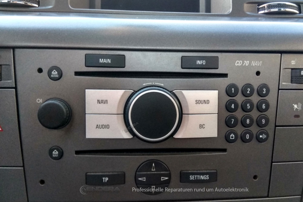 Navigation Reparatur Opel Antara